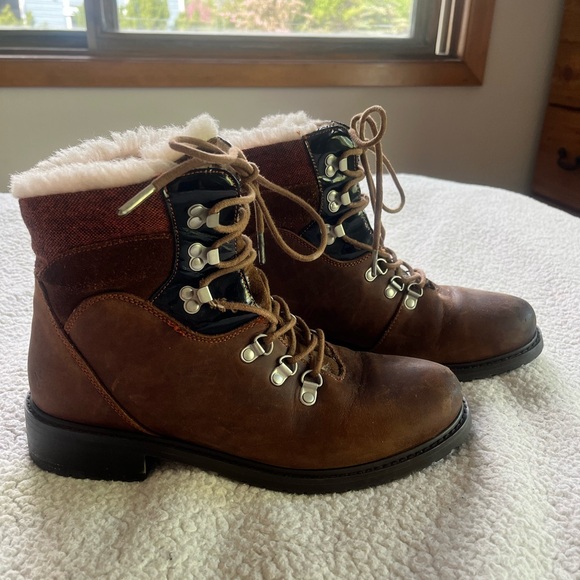 EMU Women's Primrose Sands Waterproof Leather Boot Fleece Lined - Size 10 - Picture 4 of 11